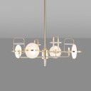 Loft Industry Modern - The Gold Light Chandelier